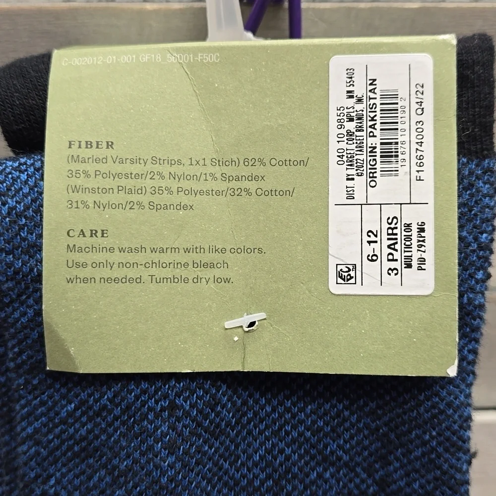 3-Pack Crew Socks | Goodfellow & Co. | 6-12